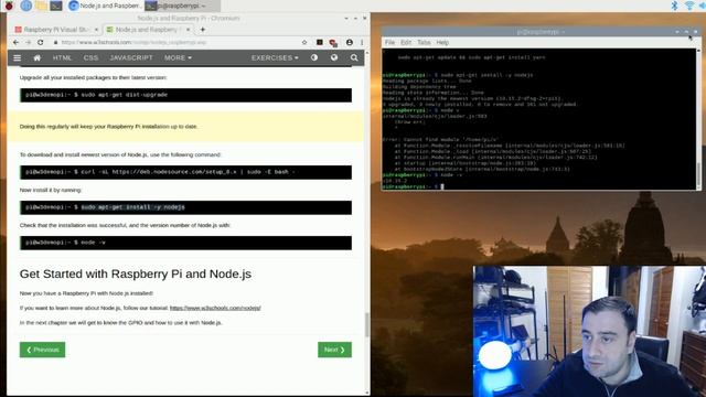 Installing Visual Studio Code & Node.js on the Raspberry Pi 4 Model B 4GB