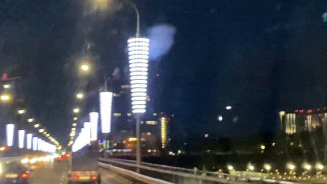 Пермь , красивая подсветка смотреть онлайн