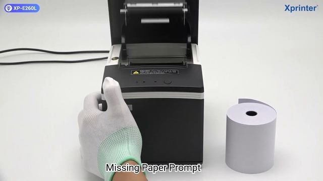 Xprinter XP-E260L, a classic, popular and competitive 80mm receipt printer with various interfaces. смотреть онлайн