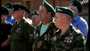 День пограничника в р.п. Каргаполье