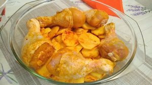 Куриные ножки с картофелем в сливочно-чесночном соусе! Вкусный ужин!