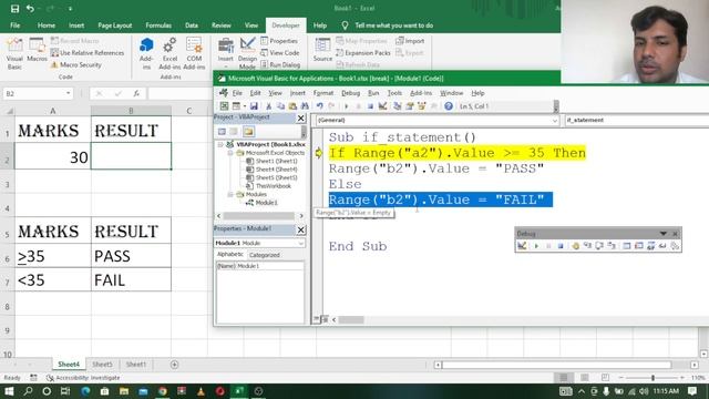 EXCEL VBA TELUGU PART - 20 || IF STATEMENT IN VBA TELUGU || IF || IF ELSE || ELSE IF ELSE IN TELUGU смотреть онлайн