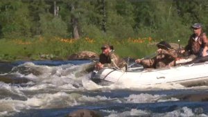 Рыбалка на реке Тынеп, северная территория