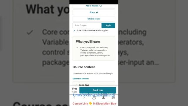 Udemy Couses Free, Certificate Course Free,paid courses free with Coupons смотреть онлайн