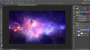 Photoshop CS6 Tutorial - Galaxy Logo Design From Face