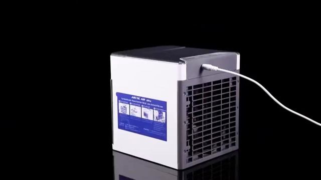 USB Mini Portable Air Conditioner Humidifier Purifier 7 Colors Light Desktop Air Cooling Fan Air Co смотреть онлайн