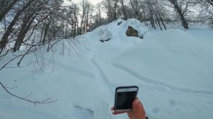 Фрирайд на Сноуборде.  GoPro 8. Роза Хутор. Борисов Алексей.