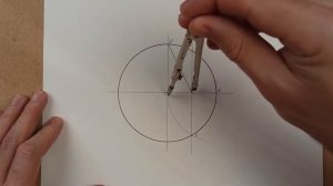 Как разделить окружность на 15 частей пятнадцати угольник