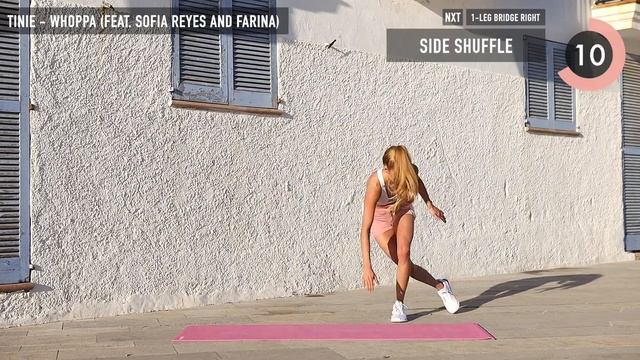 10 MIN LEGS + FAT BURN - tone your thighs, booty & burn calories - No Equipment I Pamela Reif