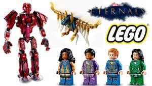 LOOK AT IT LEGO Marvel 76155 The Eternals In Arishem’s Shadow SPEED BUILD