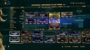 Warframe- How To Build Incarnon Zylok Prime [4 forma] Decent Incarnon Genesis