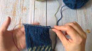 Красивые носки спицами жаккардовым узором. Мастер класс