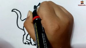 How to draw dinosaurs for kids | How to draw Giganotosaurus | cute dinosaur drawing