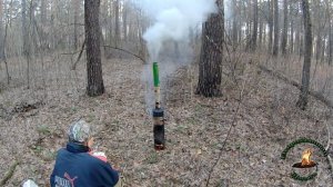 Печка из огнетушителя 2