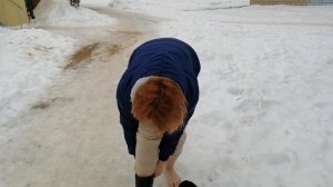 #челендж БОСИКОМ ПО СНЕГУ/ПЕРЕДАЮ ЭСТАФЕТУ