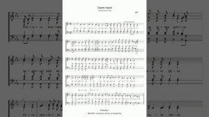 "Свете тихий" P.Y. (ноты для смешанного хора)