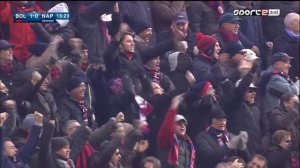 Болонья – Наполи – 1:0. Гол Дестро. Серия А. 15-й тур. 06.12.2015