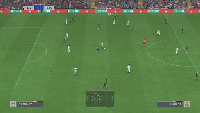 FIFA 23 - Real Madrid vs Liverpool смотреть онлайн