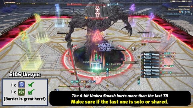 FFXIV E10S (Eden's Promise: Litany Savage) Unsync Guide for Edenmorn Farm смотреть онлайн