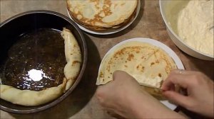 ♡ Блинный ПИРОГ Греческая Улитка с творогом | как приготовить | пошаговый рецепт