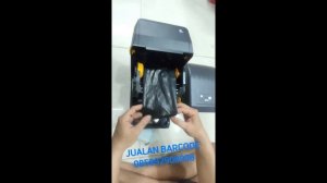 Cara Pasang Tempat Core / Spindle Ribbon 300 meter di Printer Barcode Zebra ZD220T & ZD888T