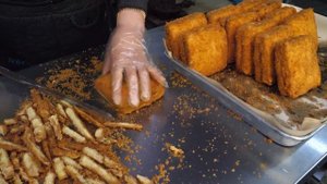 корейская интересная коллекция уличной еды