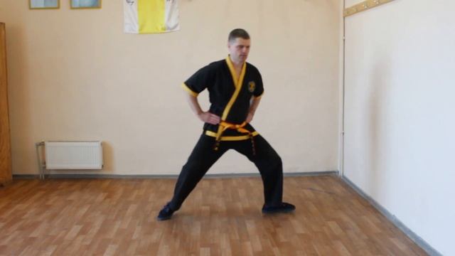 Урок №9|Тренировка Вин Чун Куен Пай.Ноги очерчивают круг. смотреть онлайн