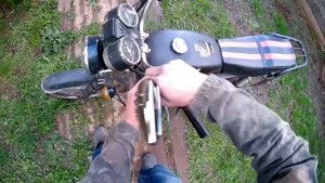 УСТАНОВКА ЗЕРКАЛ ЗАДНЕГО ВИДА.moped alpha