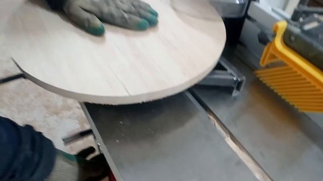 Изготовление круглой столешницы