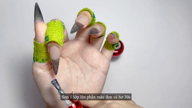 Làm Mẫu Móng Bướm Đêm Lấp Lánh Nhũ Flash Cùng Mình┃Night Fly Nail┃Nail Extensions at home┃selfnail смотреть онлайн