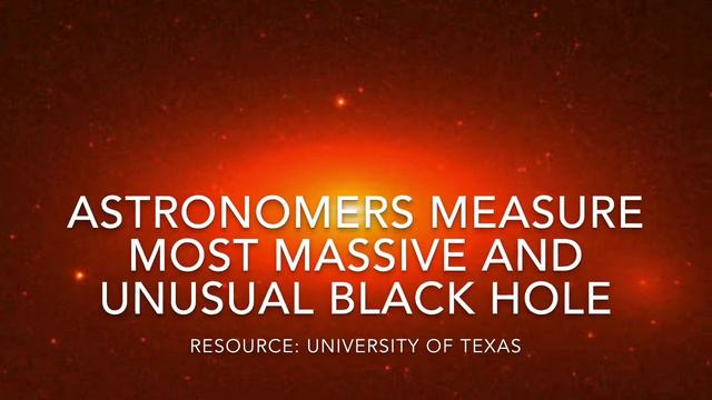 Astro-News 3 - WASP-18b Has Stratosphere Without Water - NGC 1277 Hosts the Most Massive Black Hole