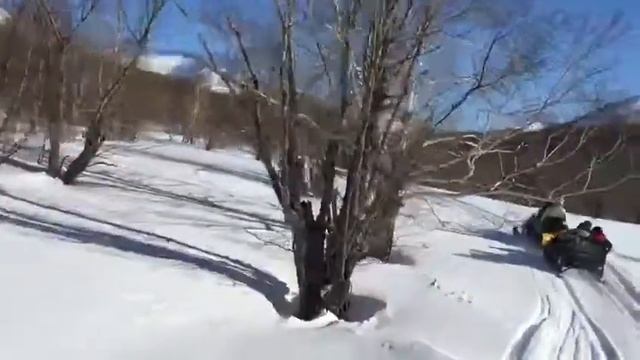 На снегоходах в Налычево! смотреть онлайн