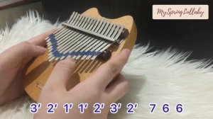 KING - Lauren Aquilina with Easy Kalimba Tabs