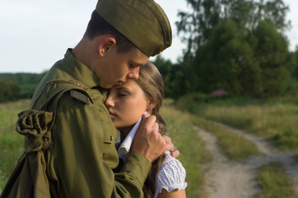 Крепкая русская семья.