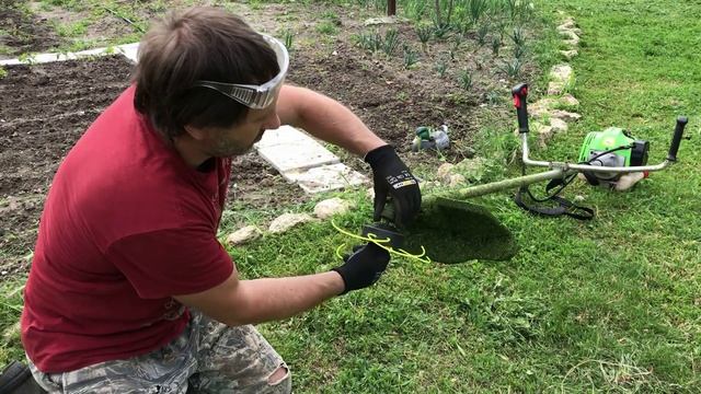 Лучшая насадка для триммера своими руками смотреть онлайн