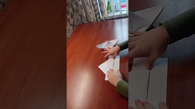 Мастер класс как делать корабль из листа А4 смотреть онлайн