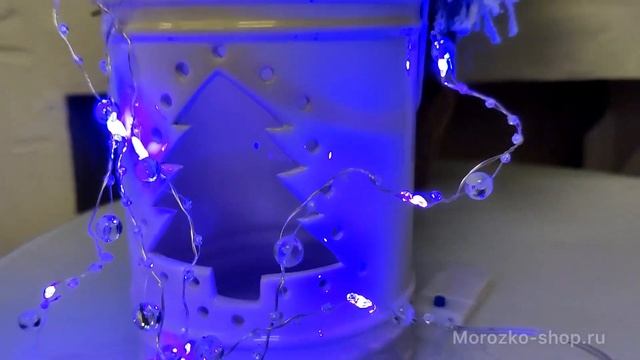 Гирлянда ЛЬДИНКИ-БУСИНКИ, 2 м, 20 фиолетовых микро LED, контроллер, батарейки, IP20 183-0214 смотреть онлайн
