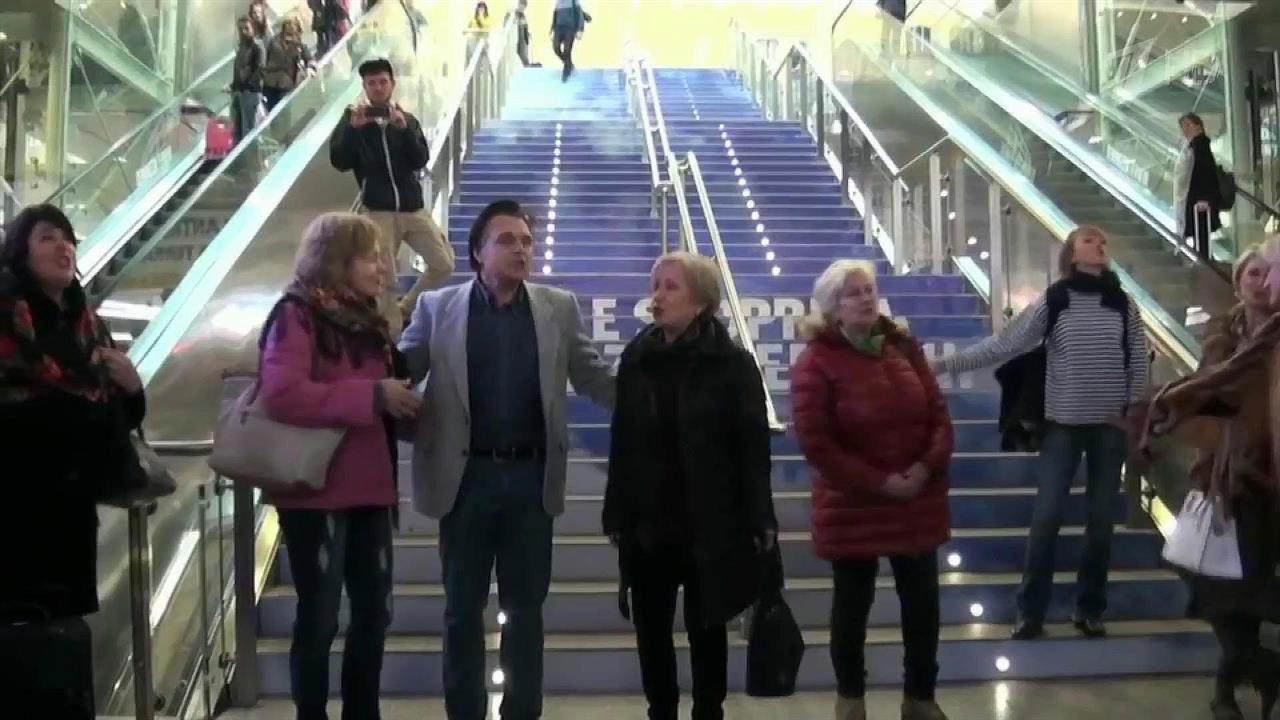 На улицах немецких городов зазвучали популярные в России песни