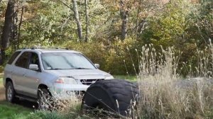 Junkyard Acura MDX off-road thrashing!!!