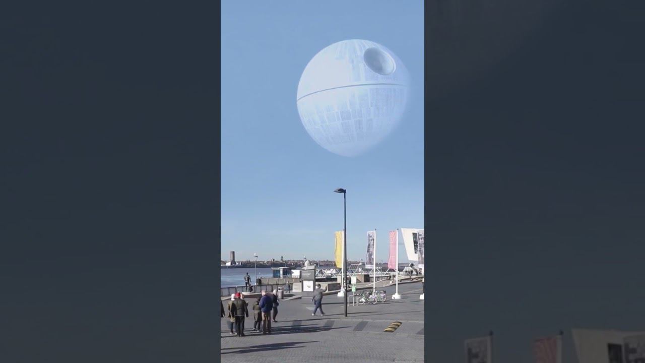 Звезда Смерти I в нашем небе - если бы оказалась в 2000 км от Земли смотреть онлайн