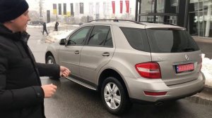 Тест драйв Mercedes ML