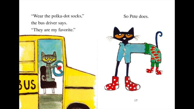 Pete the Cat Too Cool For School - by Kimberly and James Dean