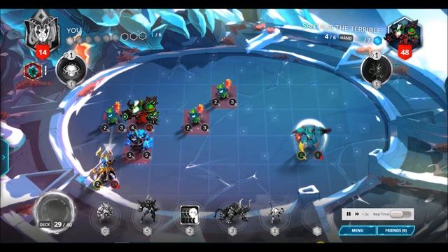Duelyst  How I Won Santaur The Terrible Boss Battle