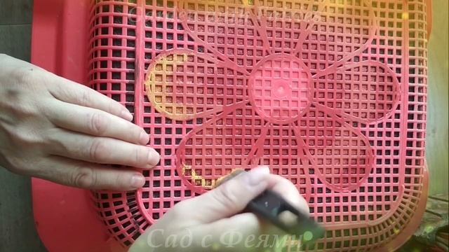 DIY Делаем яркую мозаику для мощения легко и просто. Тротуарная плитка Мозаичный Цветок смотреть онлайн