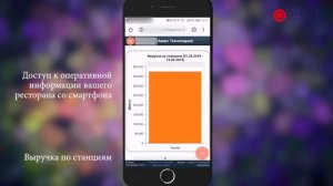 Отчеты вашего ресторана на экране смартфона онлайн.