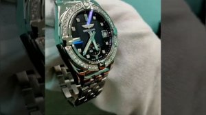 Полировка корпуса и браслета часов Breitling Galactic 36