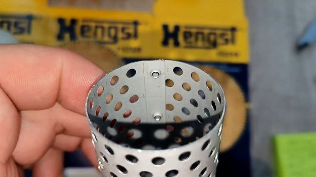 Распил масляного фильтра HENGST H90W13 смотреть онлайн