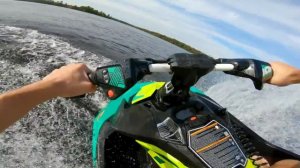 Ripping the SeaDoo Spark Trixx! (Whips, Jumps, Wheelies, & More) (No Music)