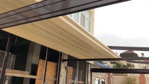 Pergola Russia - Тентовая пристенная пергола. Веранда для ресторана. Биоклиматическая пергола.