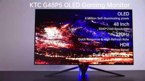 【New Release】What‘s the BEST Partner for Gamers？?| KTC G48P5 Oled Gives You the Answer！